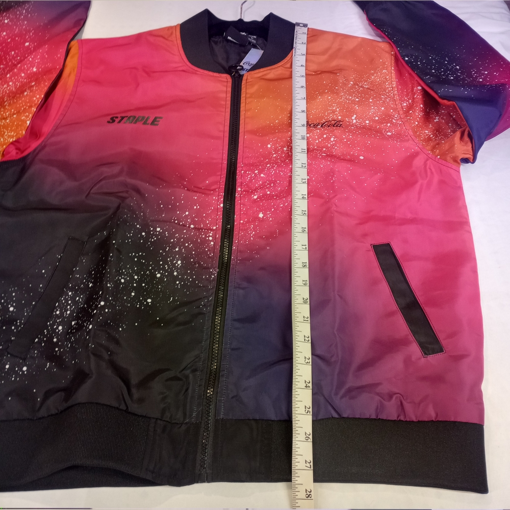 Coca-Cola Staple Men's Limited Edition Varsity  Zip Up Colletion Jacket L NWT - Picture 14 of 16